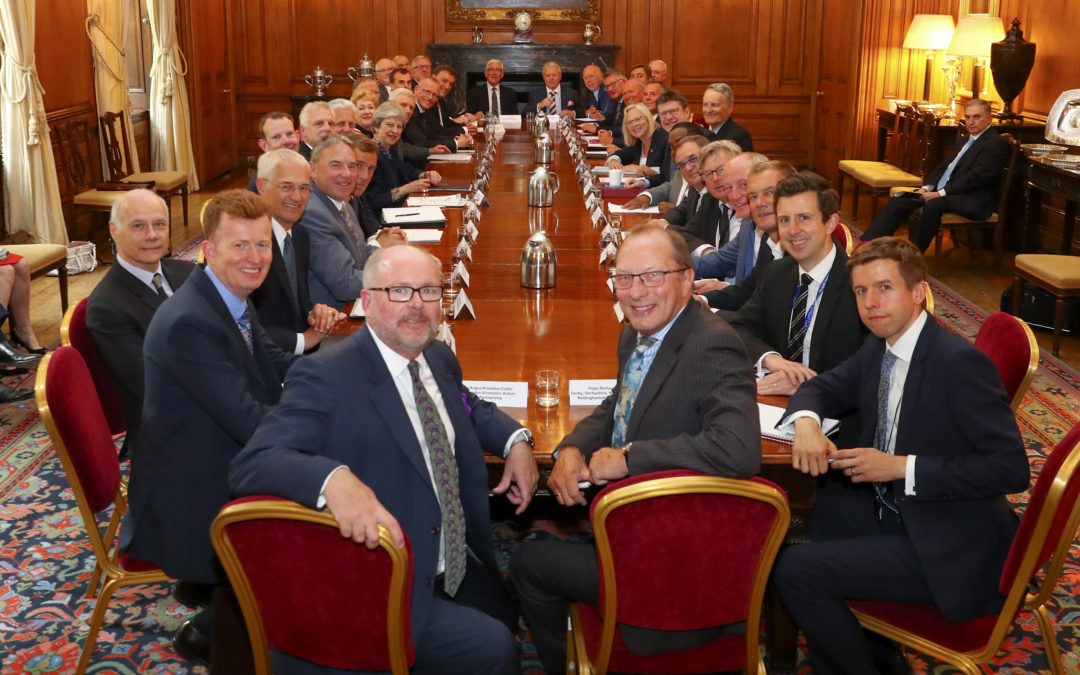 Mike Blackburn co-chairs Prime Minister’s first Council of LEP Leaders at Downing Street