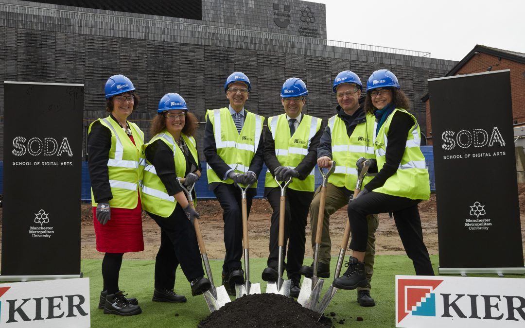 Construction Work Begins On Manchester Metropolitan University’s £35M School Of Digital Arts Facility